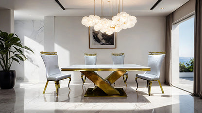 Palazzo Chair, Gold/Silver (2/CTN)