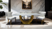 Portanova Gold Chair (2/CTN)