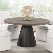 Broager 5 Pc Dining Table Set (White Caster Chairs)