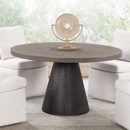 Broager 5 Pc Dining Table Set (White Caster Chairs)