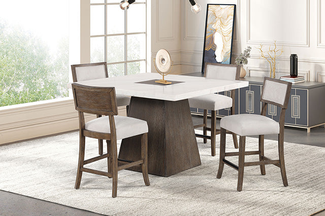 Grasten 5 Pc Counter Ht Table Set