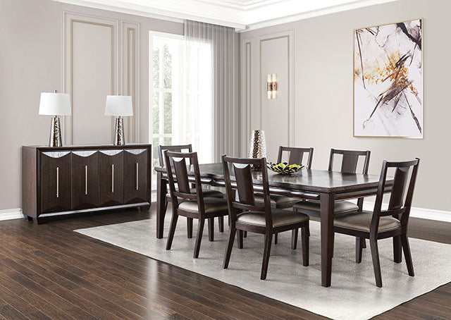 Hinwitz 7 Pc Dining Table Set