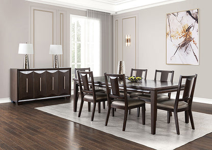 Hinwitz 7 Pc Dining Table Set