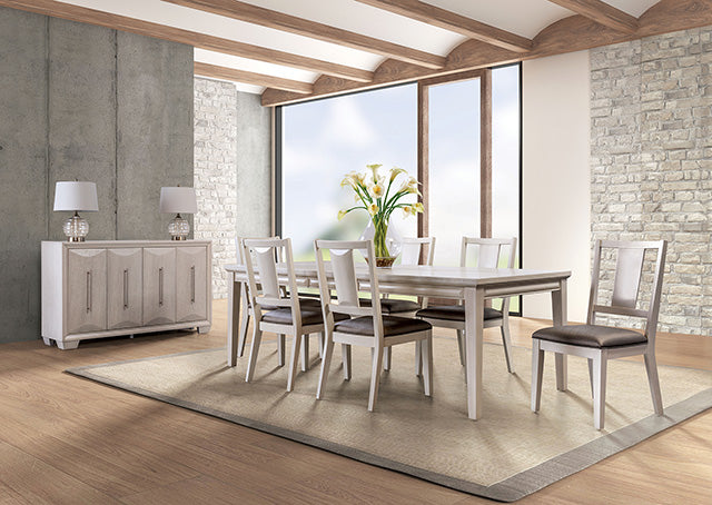 Hinwitz 7 Pc Dining Table Set