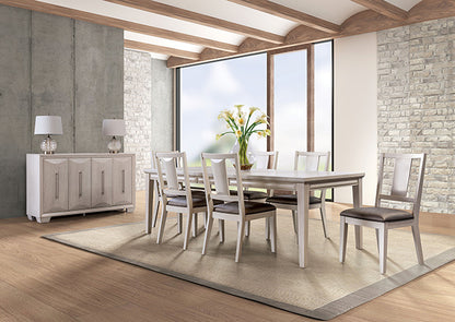 Hinwitz 7 Pc Dining Table Set