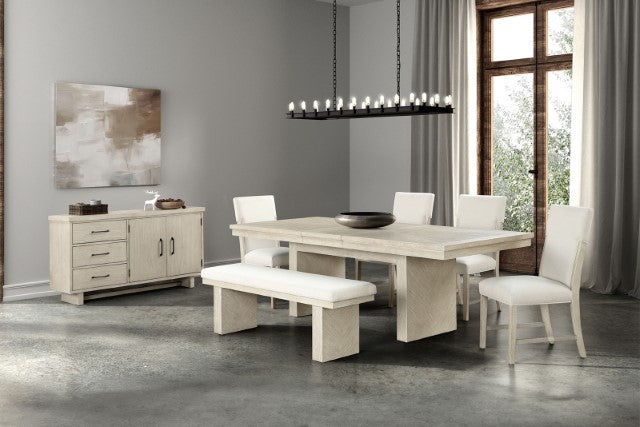 Hagerman 6 Pc Dining Table Set w/ Bench