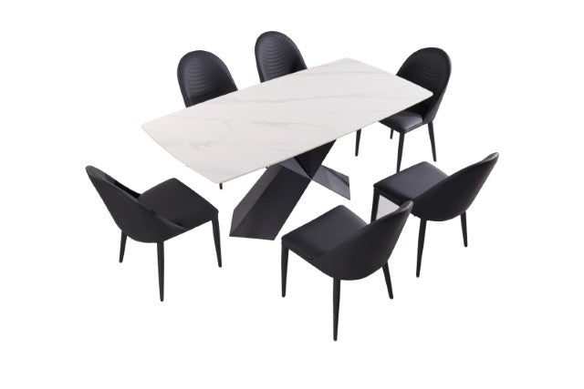 Lenvik 7 Pc Dining Table Set