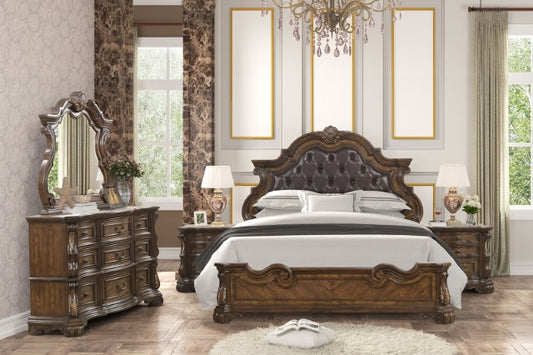 Leovanni 5 Pc Queen Bedroom Set