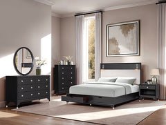 Torrance 5 Pc Queen Bedroom Set (Storage FB)