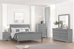Louis Philippe 4 Pc Queen Bedroom Set
