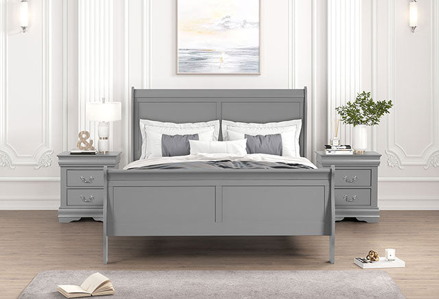 Louis Philippe 4 Pc Queen Bedroom Set