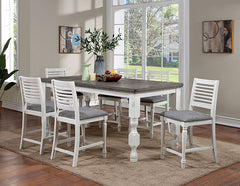 Calabria 7 Pc Counter Ht Table Set