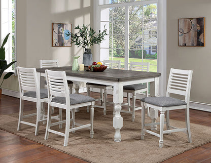 Calabria 7 Pc Counter Ht Table Set