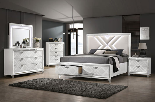 Emmeline 4 Pc Queen Bedroom Set