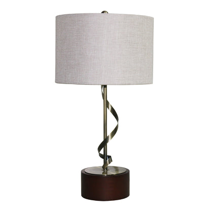 Foundry Twisted Metal Table Lamp