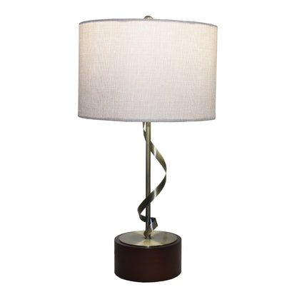 Foundry Twisted Metal Table Lamp