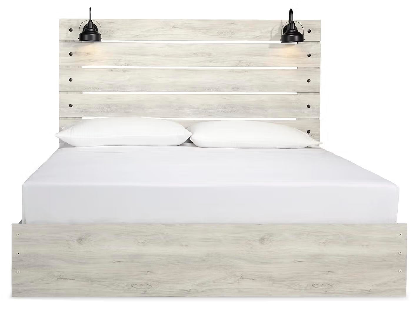 Cambeck Panel 6PC Bedroom Set with 2 Nightstands