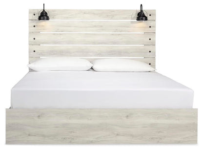 Cambeck Panel 6PC Bedroom Set with 2 Nightstands