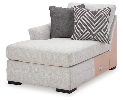 Koralynn 3PC Sectional & Oversized Accent Ottoman Set