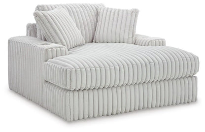 Stupendous 3PC Sectional & Oversized Chaise Set