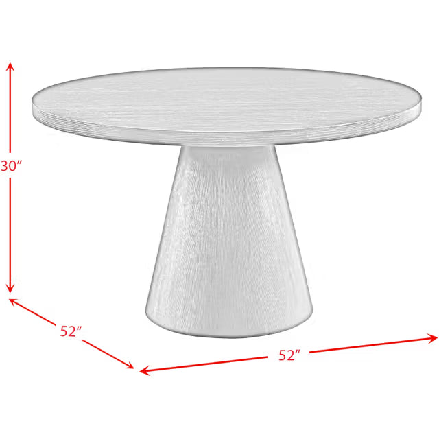 Portland 5PC Standard Height Dining Set Round Table and Four Chairs