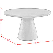 Juego de comedor Portland redondo de 5 piezas