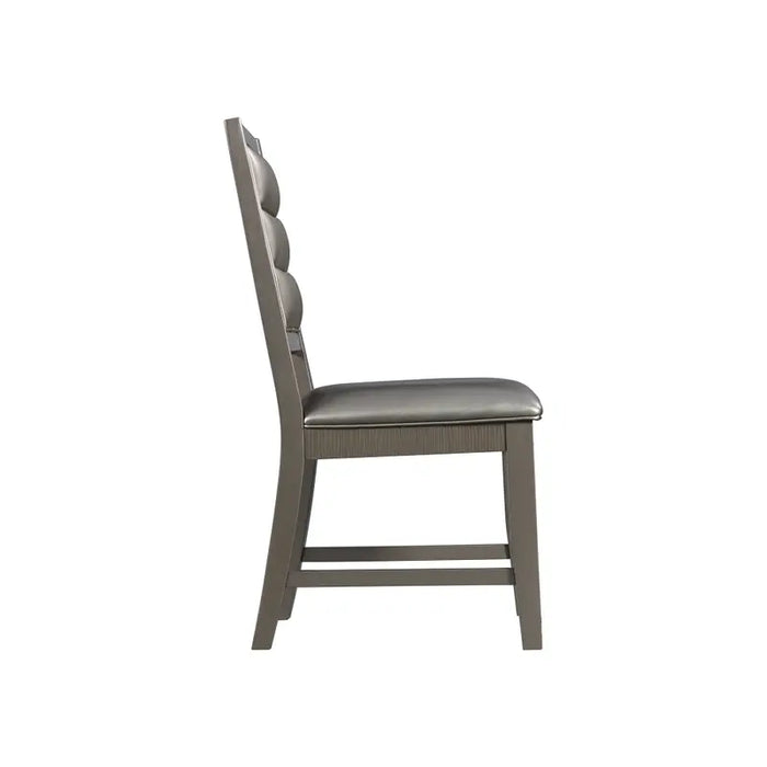 14.5 Dining Side Chair Metallic Copper/Grey