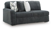 Midnight-Madness Charcoal 3PC Sectional with Chaise Set