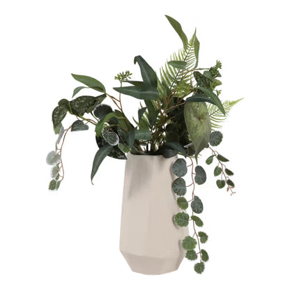 Enochwick White Vase 11"