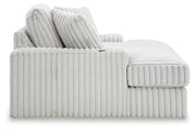 Stupendous 3PC Sectional & Oversized Chaise Set
