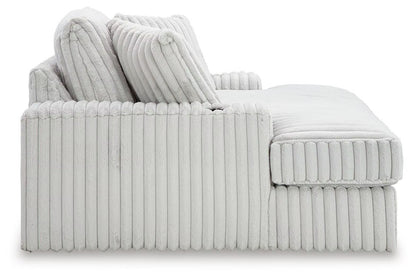 Stupendous 3PC Sectional & Oversized Chaise Set