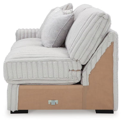 Stupendous 3-Piece Sectional & Oversized Accent Ottoman Set