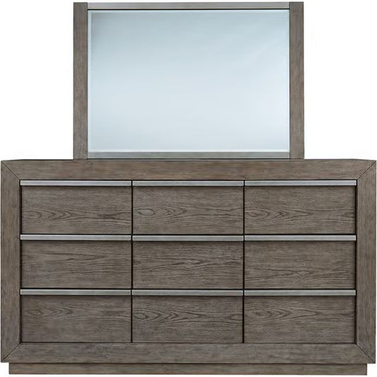 Anibecca Bedroom Dresser & Mirror