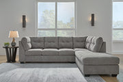 Marleton 2PC Sectional & Oversized Accent Ottoman Set