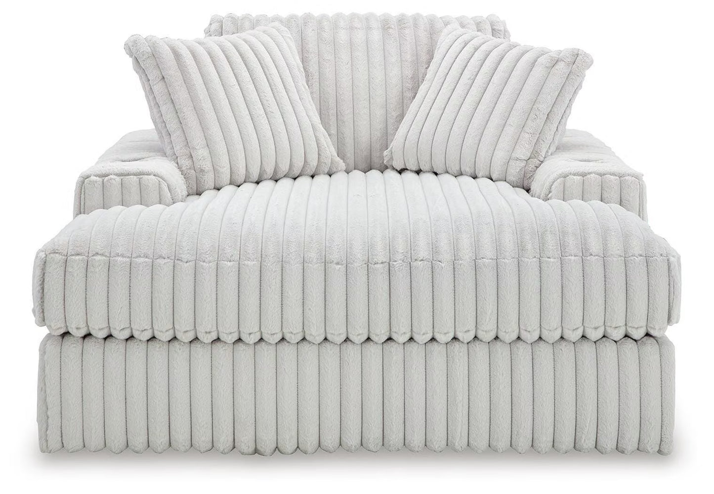 Stupendous 4PC Sectional & Oversized Accent Ottoman Set