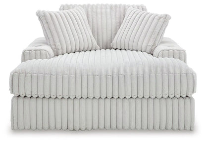 Stupendous 4PC Sectional & Oversized Accent Ottoman Set