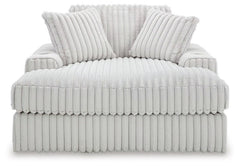 Stupendous 3PC Sectional & Oversized Chaise Set