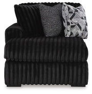 Midnight-Madness 4PC Sectional & Ottoman Set