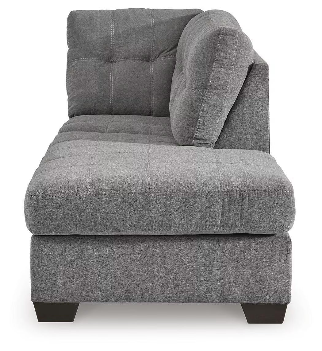 Marleton 2PC Sectional & Oversized Accent Ottoman Set