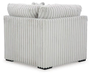 Stupendous 3PC Sectional & Oversized Chaise Set