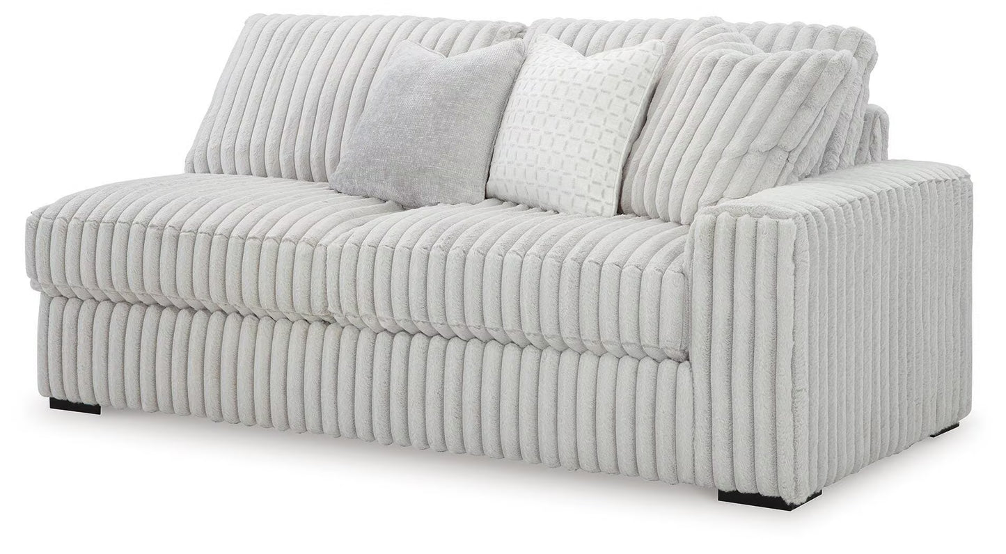 Stupendous 3-Piece Sectional & Oversized Accent Ottoman Set