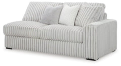 Stupendous 3-Piece Sectional & Oversized Accent Ottoman Set