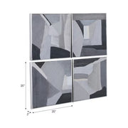 Gaigeoak Black Art 20" (Set of 4)