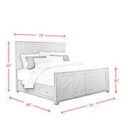 Jax King Platform Storage 3PC Bedroom Set