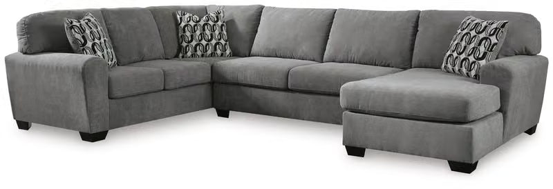 Birkdale Court 3PC Sectional with Chaise Set