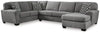 Birkdale Court 3PC Sectional with Chaise Set