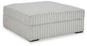 Stupendous 3-Piece Sectional & Oversized Accent Ottoman Set