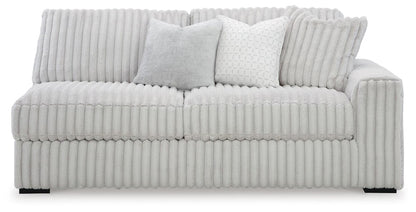 Stupendous 3PC Sectional & Oversized Chaise Set