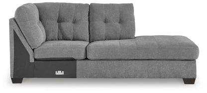 Marleton 2PC Sectional & Oversized Accent Ottoman Set