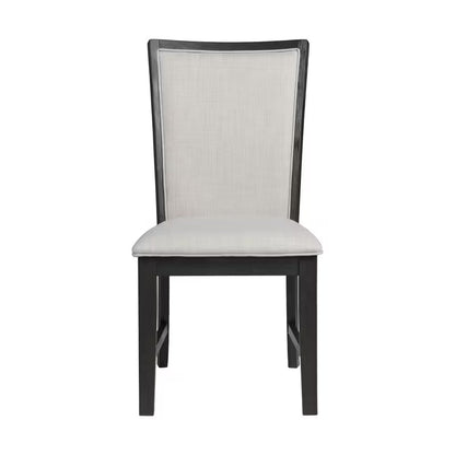 Grady Black Dining Slat Back Side Chair